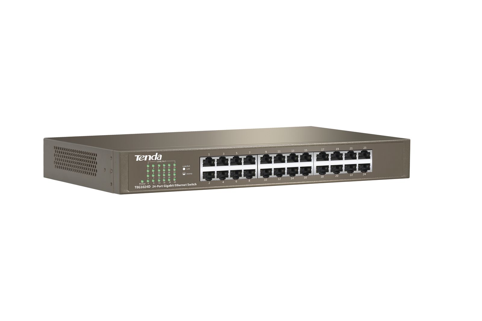 Tenda 24-port Gigabit Ethernet Switch Unmanaged