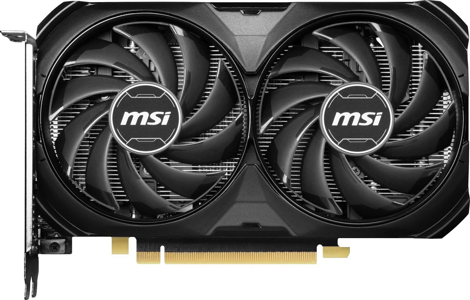 MSI GeForce RTX 4060 Ti VENTUS 2X BLACK 8G OC, 8 GB GDDR6, PCIe 4.0, HDMI 2.1a, DisplayPort 1.4a, 160 W, 1x 8-pin, 2 Lüfter, Schwarz
