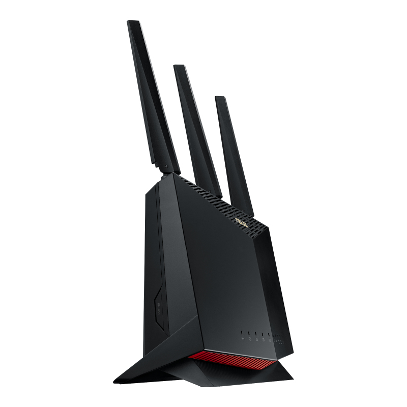 ASUS RT-AX86U Pro AX5700 AiMesh Dual Band WiFi 6 Gaming kombinierbarer Router (Tethering als 4G und 5G Router-Ersatz, PS5-kompatibel, Mobile Game Mode, AiProtection Pro, 2.5G Port, Gaming Port) 5.700 Mbit/s 1x WAN + 4x LAN + 2x USB 3.2