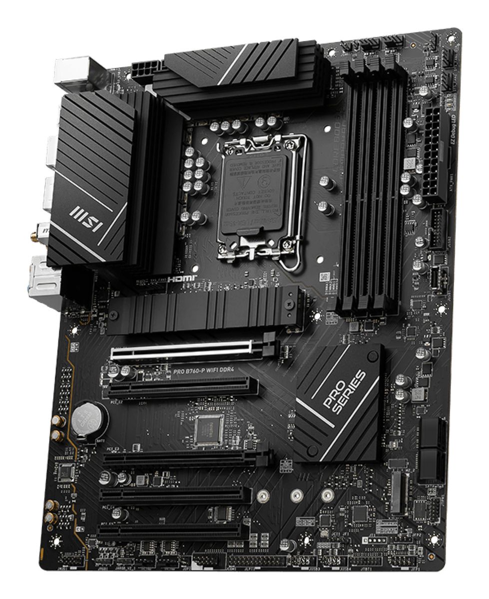 MSI PRO B760-P WIFI DDR4 Motherboard LGA 1700 ATX