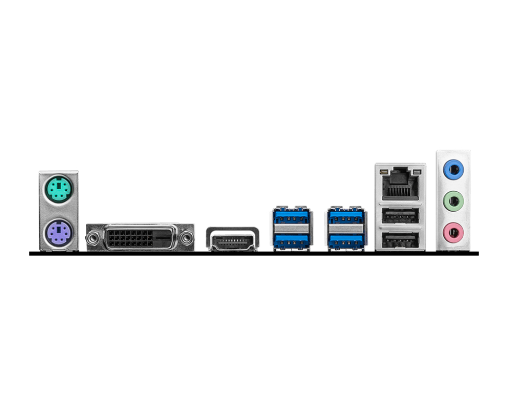 MSI B450M-A PRO MAX II Mainboard Sockel AM4 B450 micro ATX DDR4 2x DIMM 64 GB M.2 SATA III 2.5 Gigabit LAN Realtek ALC897