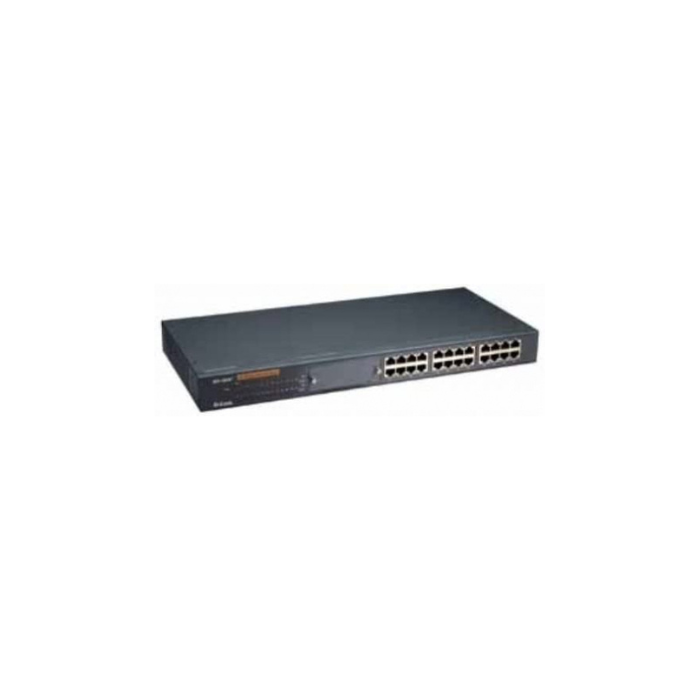 D-Link DES-1024R+ 24 Port 10/100Mbps Rack Mount Switch