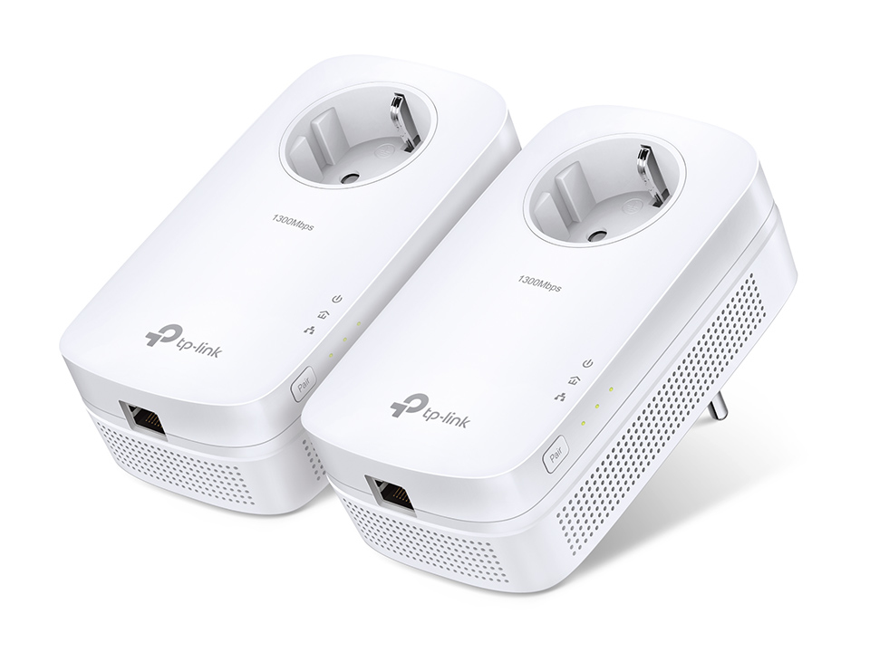 TP-Link TL-PA8010P KIT AV1300 Gigabit Powerline Adapter KIT White 2er Pack v4.0