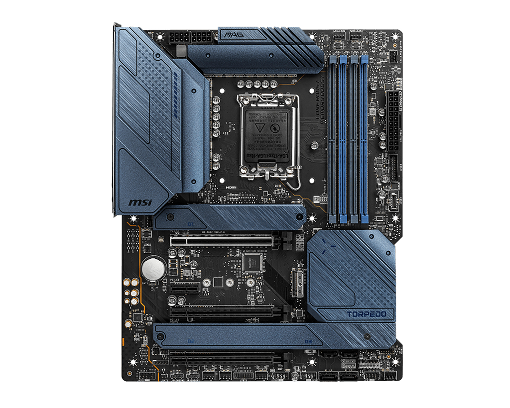MSI MAG Z690 TORPEDO Motherboard Intel Z690 LGA 1700 ATX