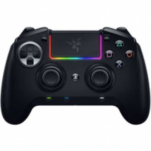 Razer Raiju Ultimate Gaming Controller Gamepad Wireless BT + USB Chroma RGB for PS4 PC Black