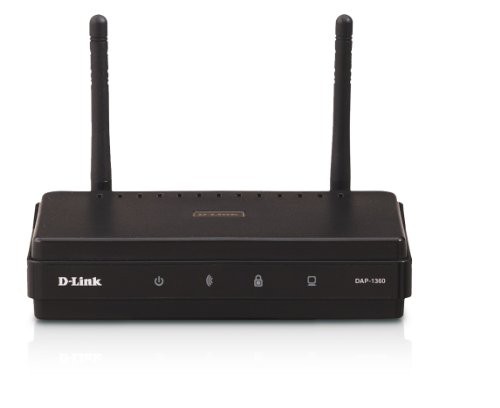 D-link DAP-1360/E Wireless N Open Source Repeater 300 Mbit/s