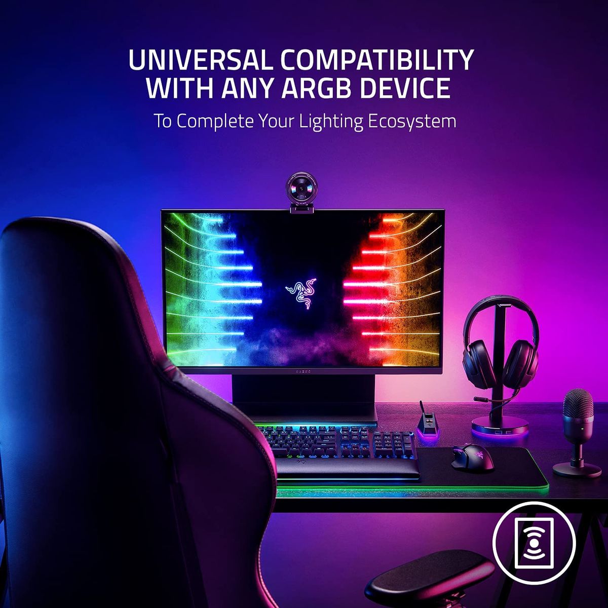 Razer Chroma Light Strip Expansion Kit ARGB Chroma LED Strips 1x 100cm 2x 50cm PC Customization