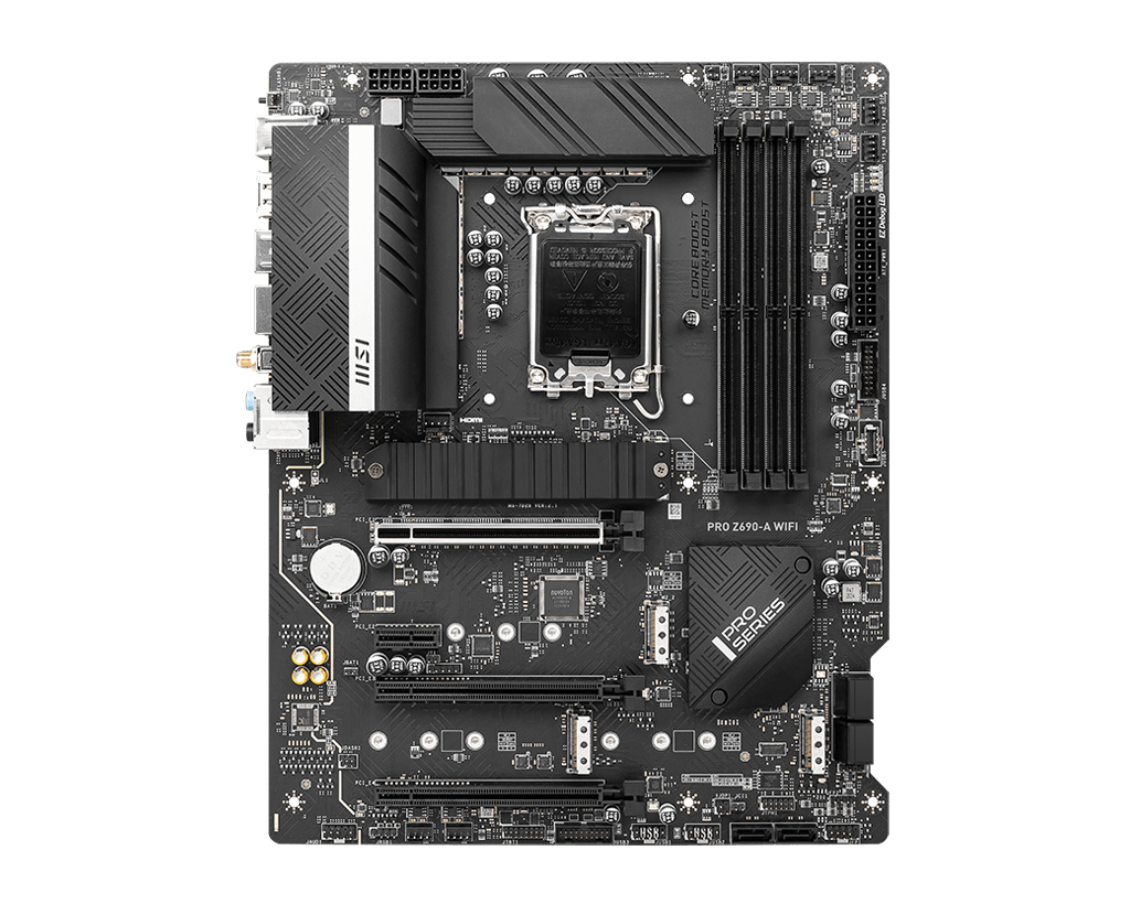 MSI PRO Z690-A WIFI Motherboard Intel Z690 LGA 1700 ATX