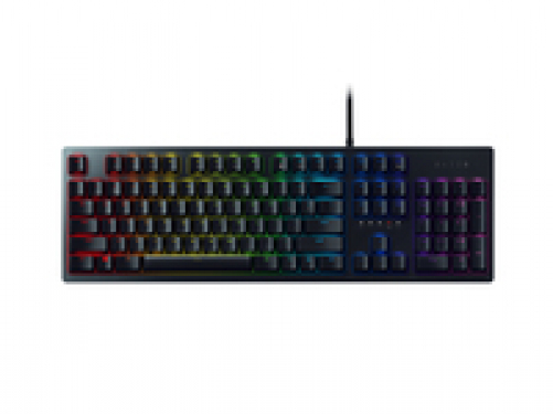 Razer Huntsman Gaming Keyboard Opto-Mechanical Purple Switches RGB ESP Layout - QWERTY
