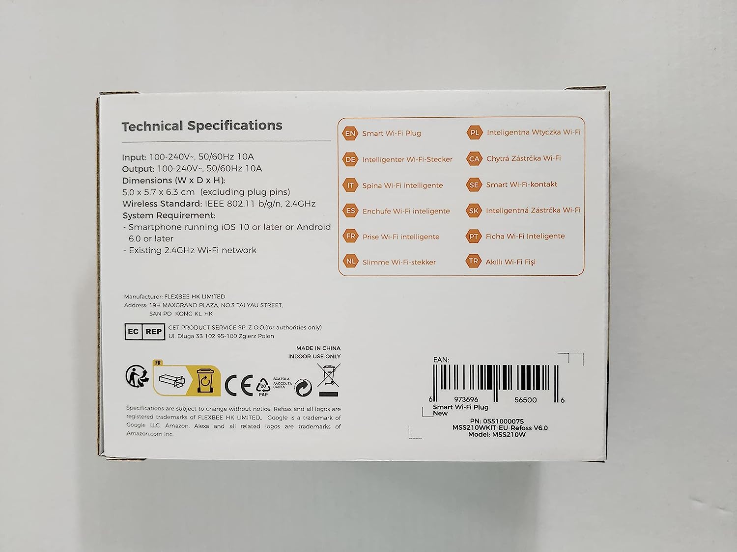 Refoss WLAN Steckdose Zeitschaltuhr Steckdose 2er Pack Smart MINI Steckdose mit Fernbedienung, Smart Home WiFi Steckdose mit Sprachsteuerung, Smart Plug Funktioniert mit Alexa, Google Refoss WLAN Steckdose Zeitschaltuhr Steckdose 2er Pack Smart MINI Steckdose mit Fernbedienung, Smart Home WiFi Steckdose mit Sprachsteuerung, Smart Plug Funktioniert mit Alexa, Google