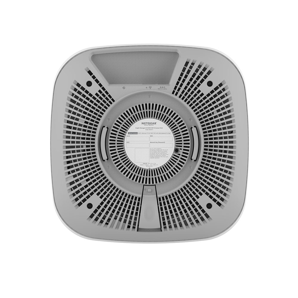 Netgear WAX615 WLAN Access Point PoE+ WiFi 6 (AX3000 Speed Dual-Band, WPA3, 802.11ax Mesh-fähig, 2.5G LAN, Lokal oder Insight Remote Management, PoE+ Powered - Netzteil optional) WAX615 (AX3000)