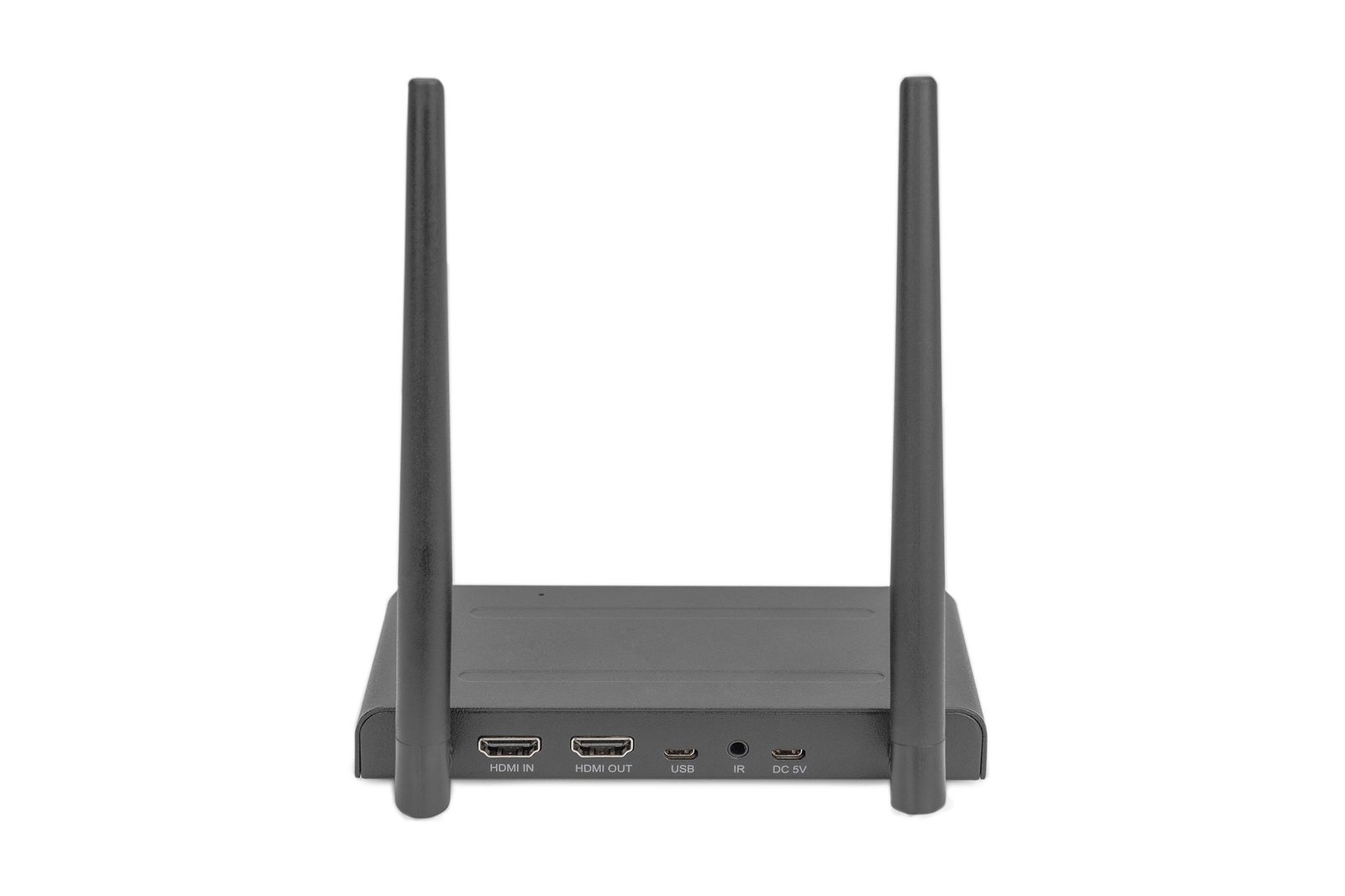 Digitus DS-55321 Wireless HDMI KVM Extender Set, 200 m, Full HD 1080p/60Hz, HDMI, USB KVM, HDMI Loop-Out, AES-128, WPA2