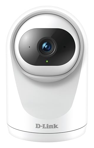 D-Link DCS-6501LH/E Indoor Pan-Tilt Überwachungskamera Full HD 1080p WLAN Nachtsicht Zwei-Wege-Audio 4 W Weiß