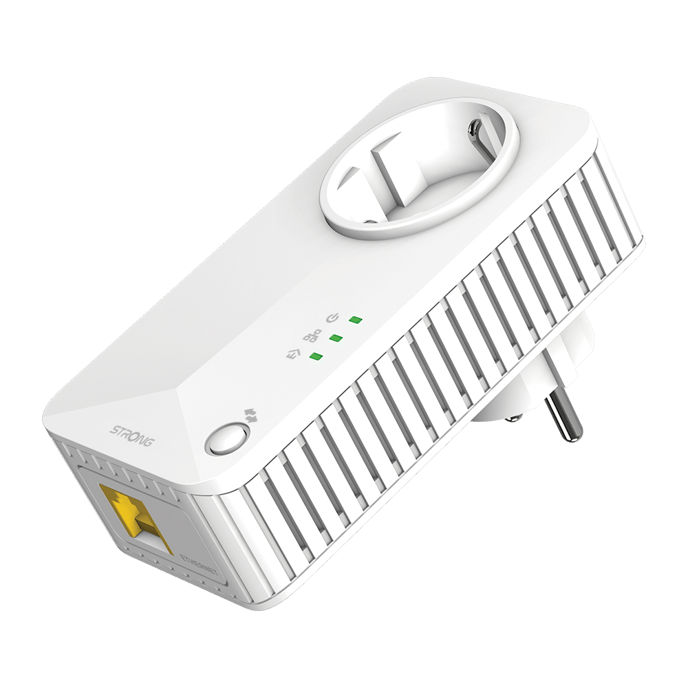 Strong Powerline Wi-Fi 600 Kit 600 Mbit/s Ethernet/LAN WLAN Weiß