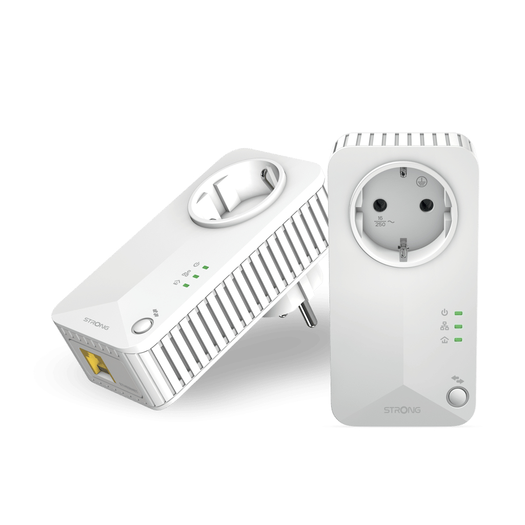 Strong Powerline 600 Duo 600 Mbit/s Ethernet/LAN Weiß 2 Stück(e)
