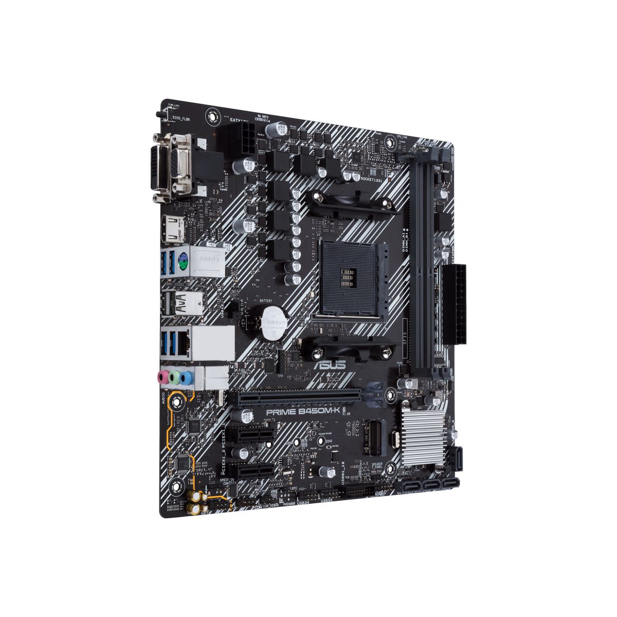 ASUS Prime B450M-K II AMD B450 Socket AM4 micro ATX