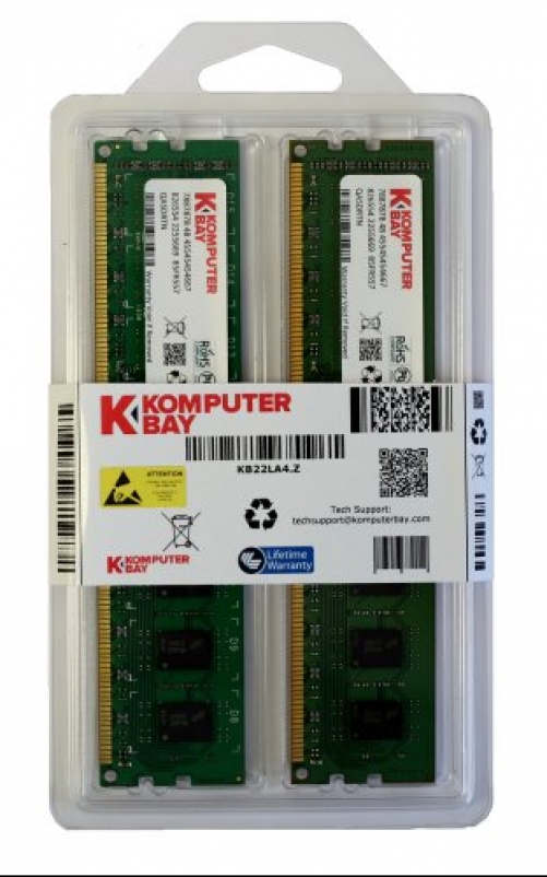 Komputerbay 4GB 2X2GB DDR2 667MHz PC2-5300 PC2-5400 (240 PIN) DIMM Desktop-Speicher