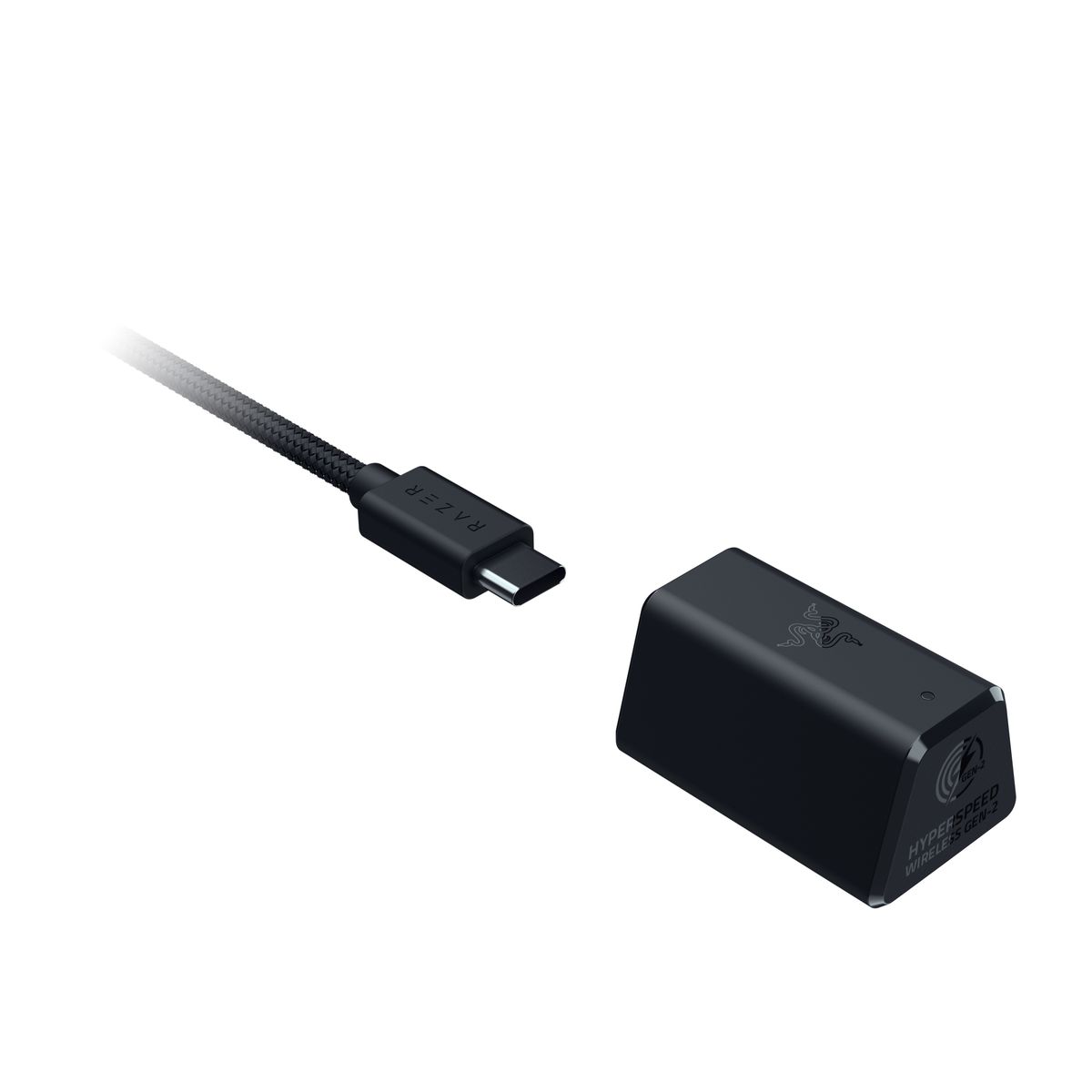 Razer BlackShark V3 Pro Gaming Headset Kabellos & Verkabelt, ANC, USB Typ-C, Bluetooth, 3,5 mm, RF, 70 Std. Akku, Schwarz