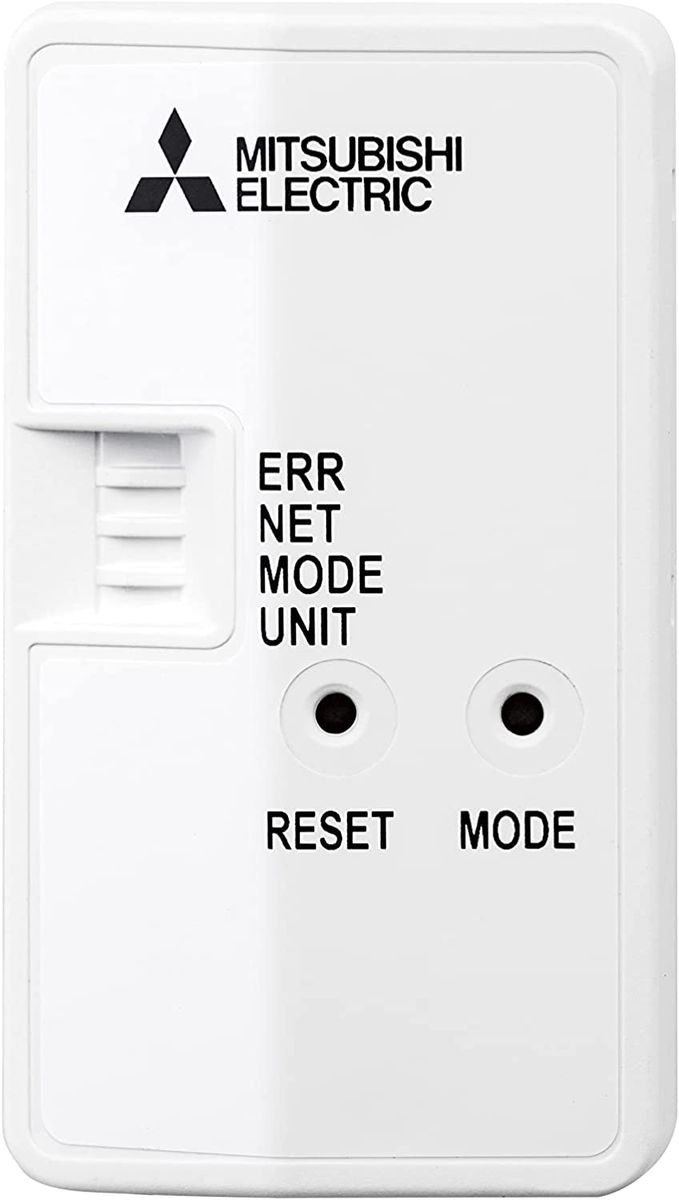 Mitsubishi Electric MAC-587IF-E Wi-Fi-Modul für feste Klimaanlage, Fernbedienung über Smartphone App Melcloud, kompatibel mit Amazon Alexa und Google Home, Weiß New Model 2022 ‎MAC-587IF-E