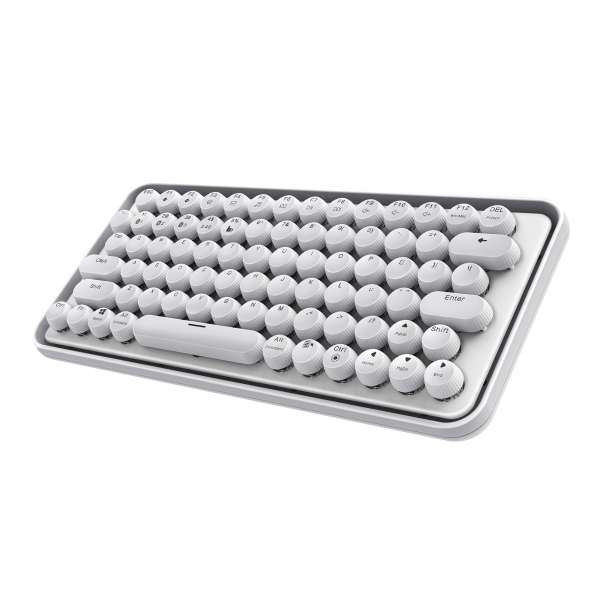Rapoo Ralemo Pre 5 Keyboard Dual Wireless + USB Mechanical Keys White DE Layout