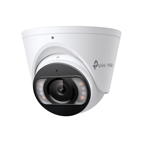 TP-Link VIGI C455 (2.8mm) Indoor Turret IP-Sicherheitskamera, 5 MP 2880 x 1620, PoE, Nachtsicht 30 m, IP67, Weiß