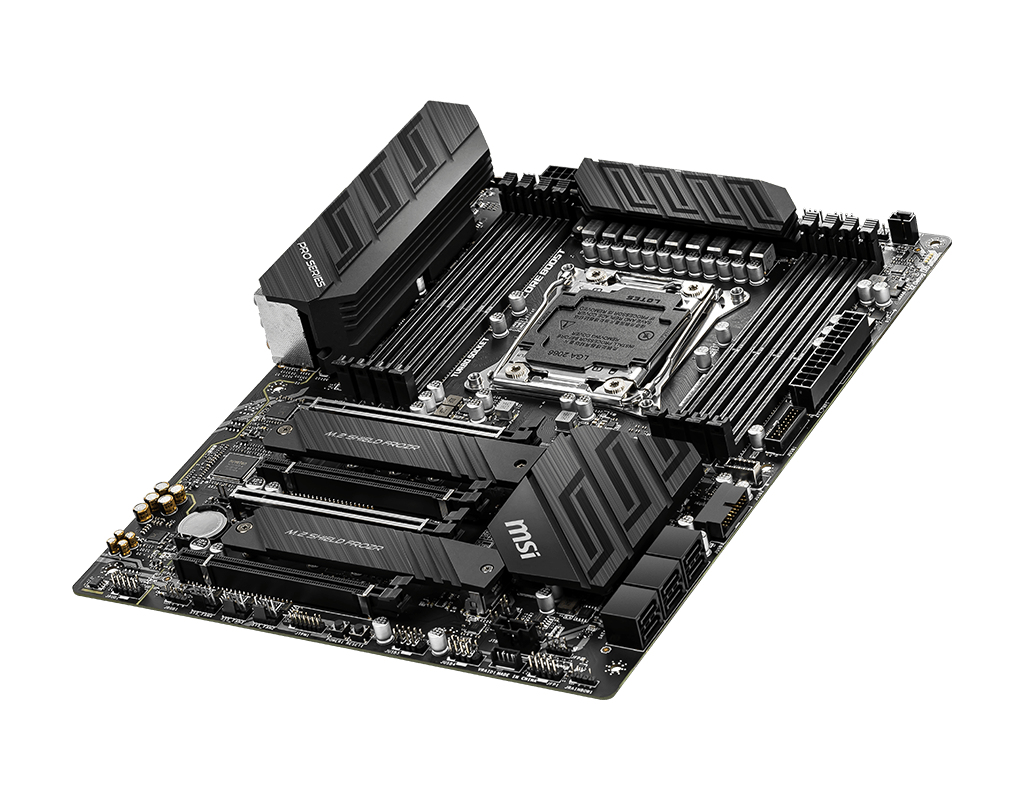 MSI X299 Pro Intel® X299 LGA 2066 (Socket R4) ATX