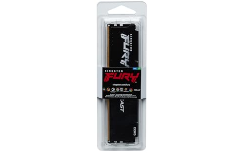 Kingston KF560C36BBE-32 FURY Beast Schwarz DDR5 32GB 6000MT/s CL36 DIMM Desktop Gaming Arbeitsspeicher, Intel XMP 3.0 & AMD EXPO