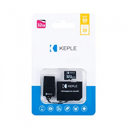 Keple 32GB Micro SD Speicherkarte | MicroSD Class 10 Kompatibel mit Polaroid Snap, Touch POLSP01W, POLSP01B, POLSP01BL, POLSP01BP, POLSP01PR, POLSP01R, POLSTW, POL-STW, Camera | 32 GB