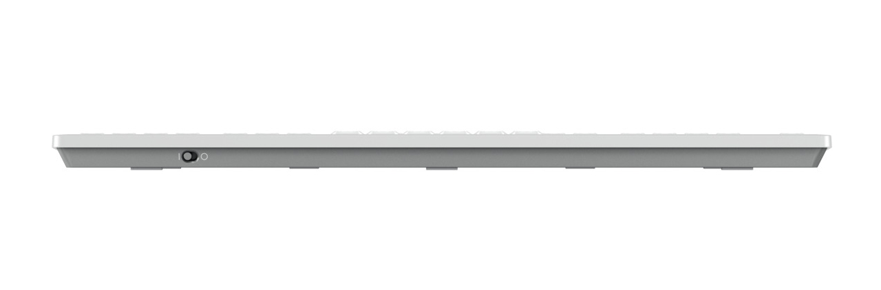 CHERRY STREAM DESKTOP COMFORT, Kabelloses Tastatur-Maus-Set, 2,4 GHz Funk, Leise Tasten, Ergonomische Rechtshu00e4ndermaus, Weiu00df-Grau - (DEU Layout - QWERTZ)