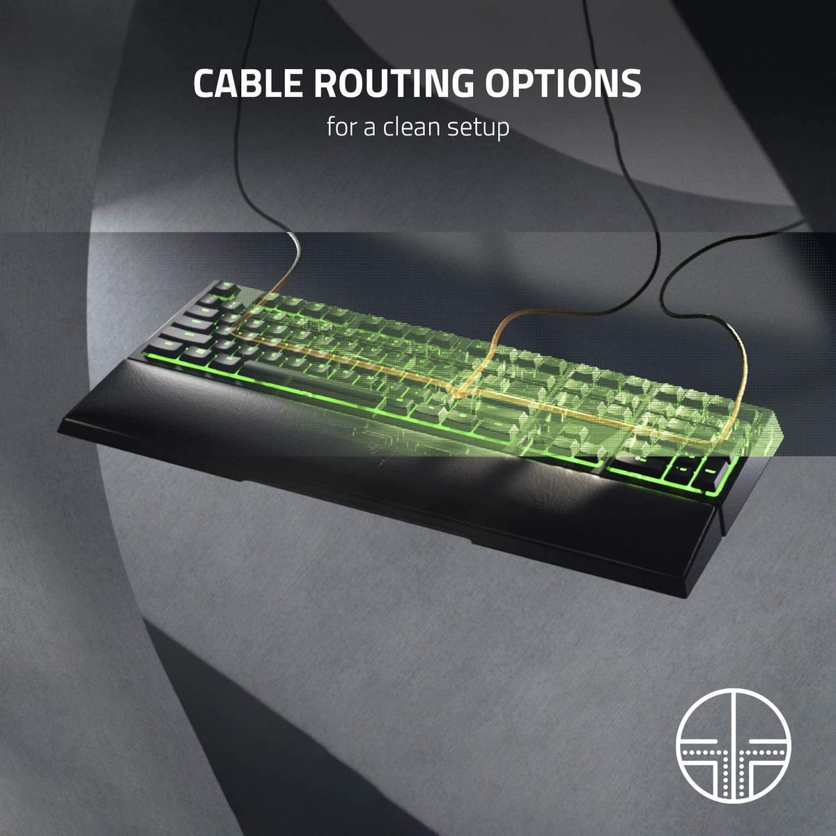 Razer Ornata V2 Gaming Keyboard Mecha-Membrane Switches Chroma RGB - ITA Layout - QWERTY