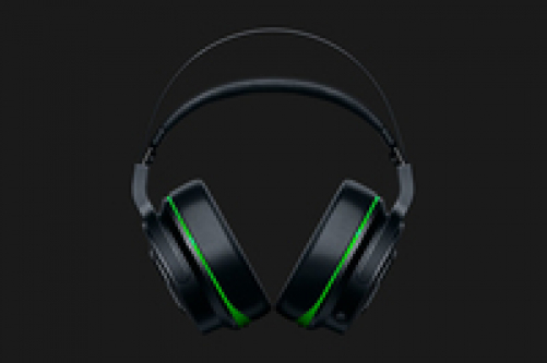 Razer Thresher 7.1 Gaming Headset Wireless RF Virtual 7.1 Surround-Sound for Xbox One Black