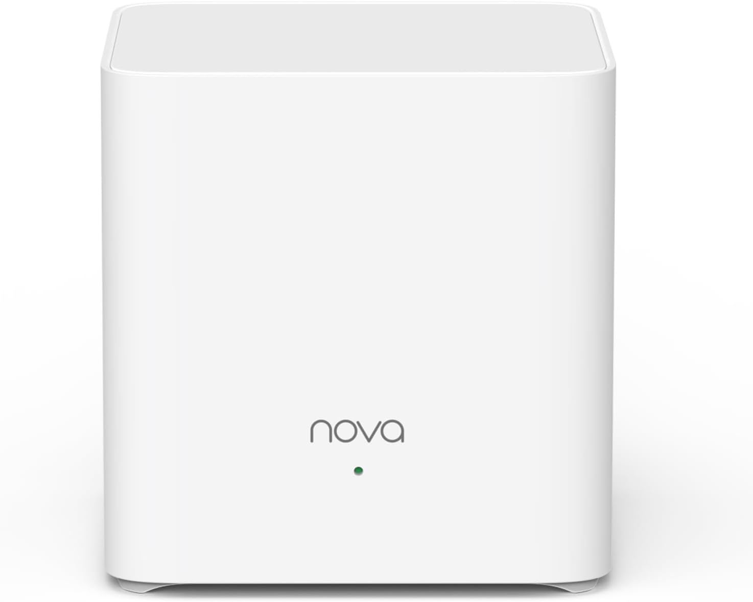 Tenda Nova Mesh WLAN WiFi 6 System, AX1500 Dualband WLAN Mesh Repeater & Router Kompatibel mit Amazon Alexa, mpfohlen für Häuser mit 1-3 Schlafzimmern,OFDMA und MU-MIMO, MX3 1er-Pack 1er Pack MX3