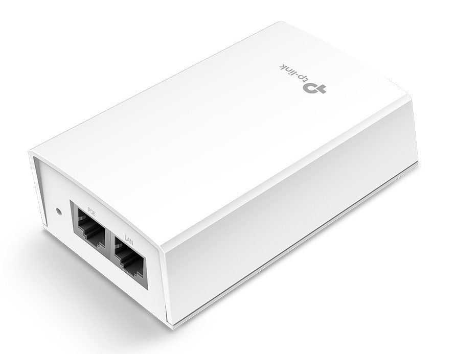 TP-Link TL-POE4824G 48V passiver PoE Adapter Gigabit Wandmontage Plug & Play Weiß v2.0