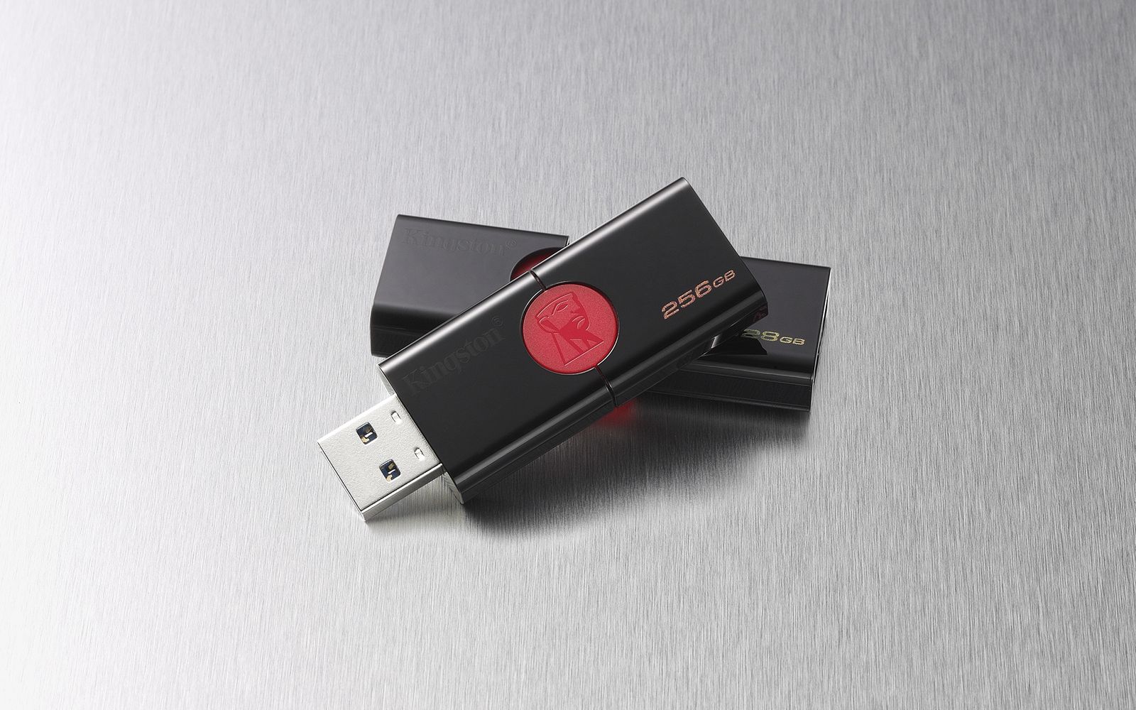 Kingston Technology DataTraveler 106 USB-Stick 64 GB USB Typ-A 3.2 Gen 1 (3.1 Gen 1) Schwarz, Rot