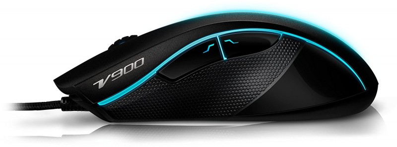 rapoo VPRO V900 Ergonomische Wired 8.200 DPI Laser 1ms-Reaktionszeit Gaming Maus