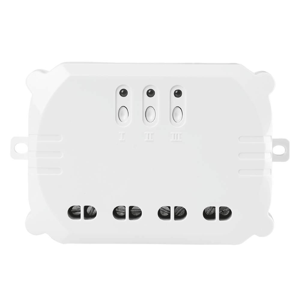 Trust Smart Home 433 Mhz Funk 3-in-1 Einbauschalter Gesamtleistung ACM-3500-3 (3500 W) & Smart Home 433 Mhz Funk-Doppel-Wandschalter AWST-8802