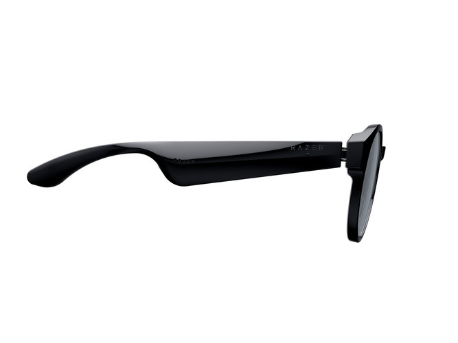 RAZER Anzu Smart Glasses - Audio Glasses with Blue Light or Sun Protection Filter (Integrated Microphone + Speaker, 5 Hours Battery, Splash-Proof) Black