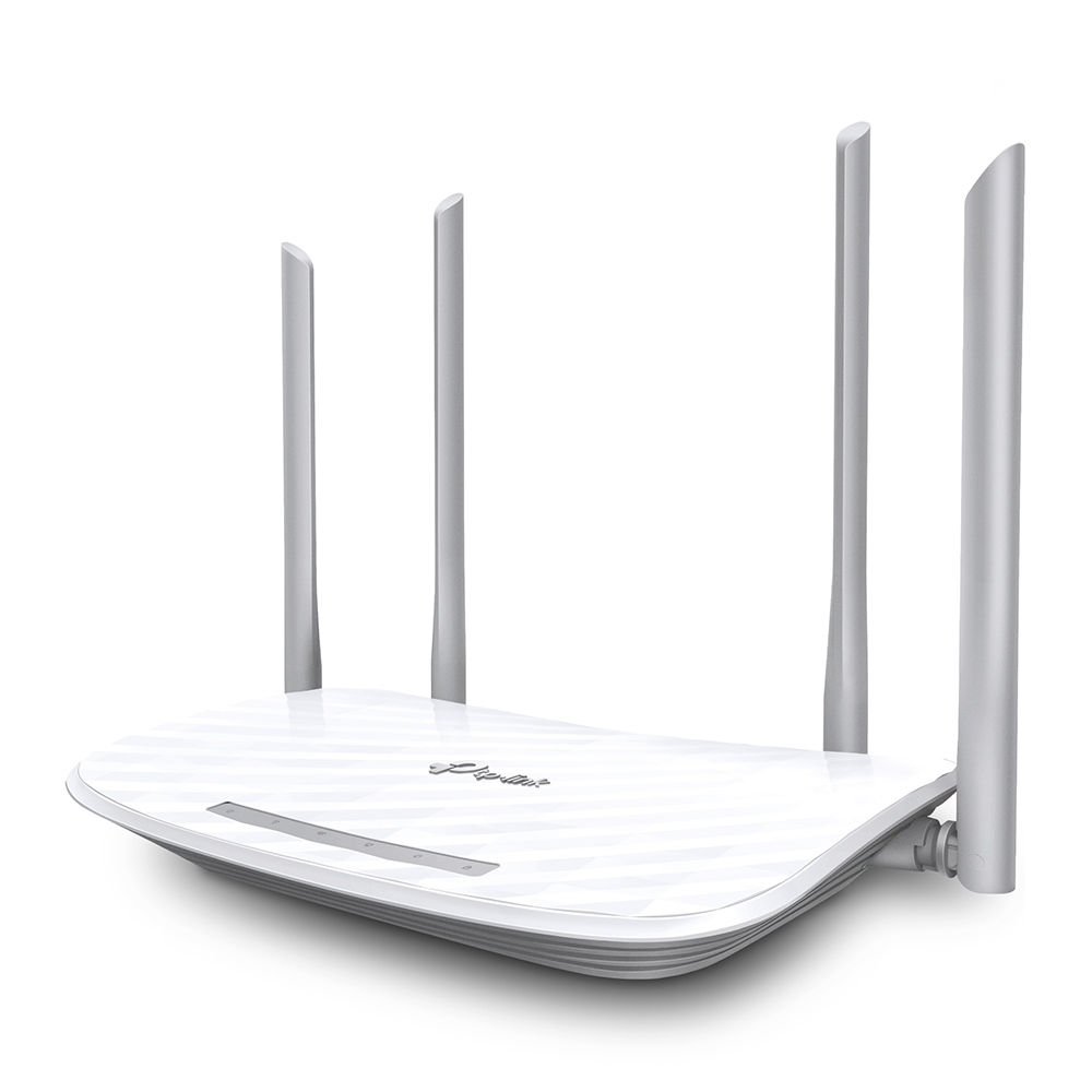 TP-Link Archer C50(SE) V6.0 AC1200 Dualband WLAN-Router, 2,4/5 GHz 867+300 Mbit/s, 4x RJ45 LAN, USB 2.0, Ethernet-WAN, QoS, Schwarz