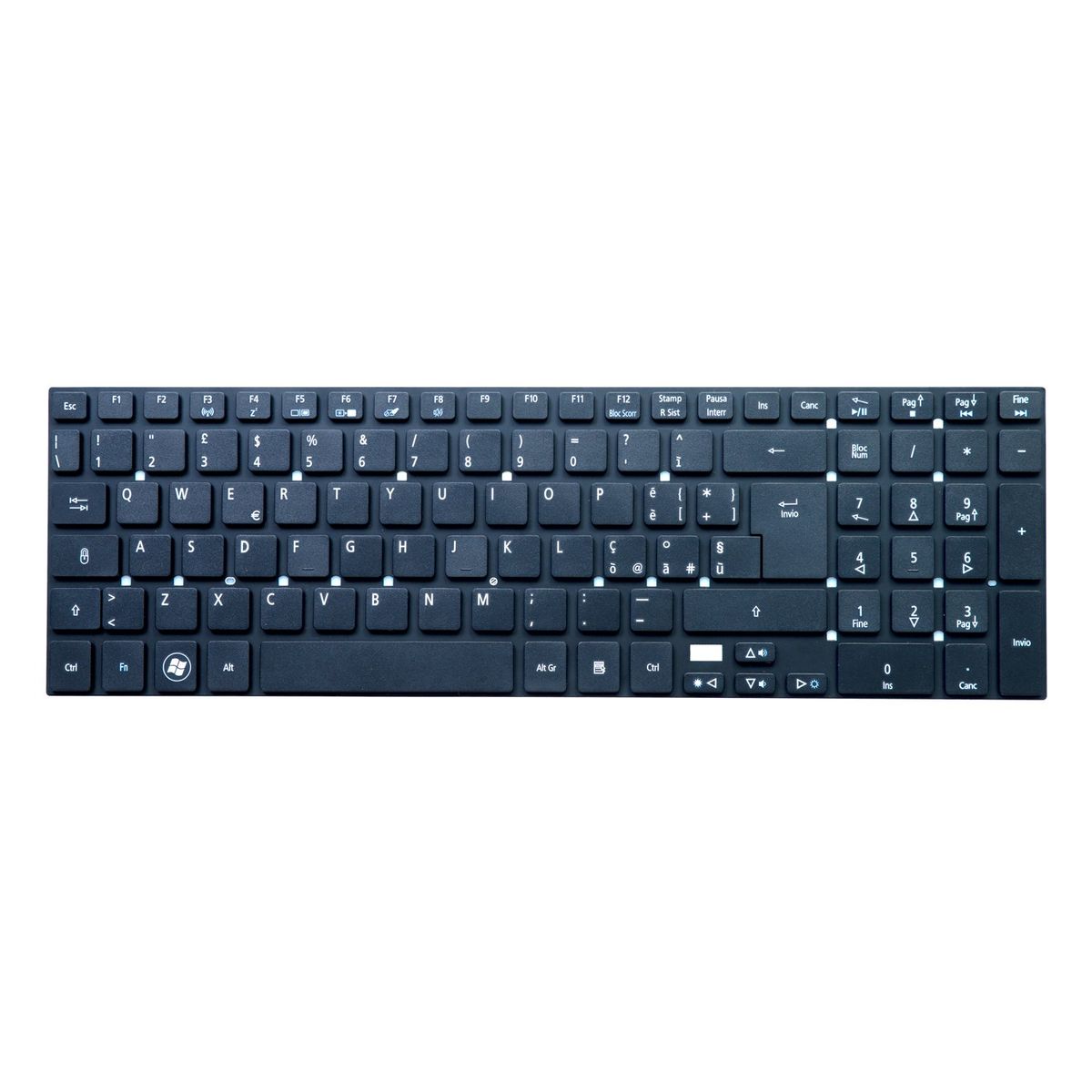 uptown Keyboard for acer ASPIRE Original Uptown leader of the parts notebook IT-Layout