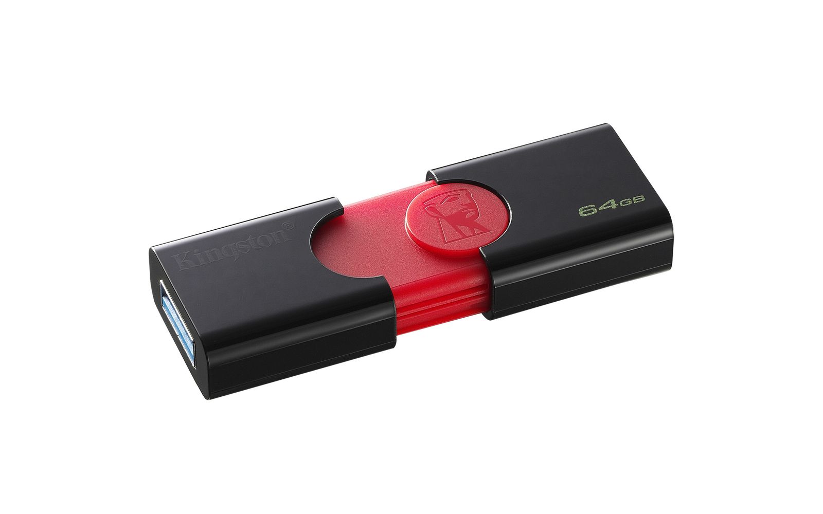 Kingston DataTraveler 106 USB-Stick 64 GB USB Typ-A 3.2 Gen 1 (3.1 Gen 1) Schwarz, Rot