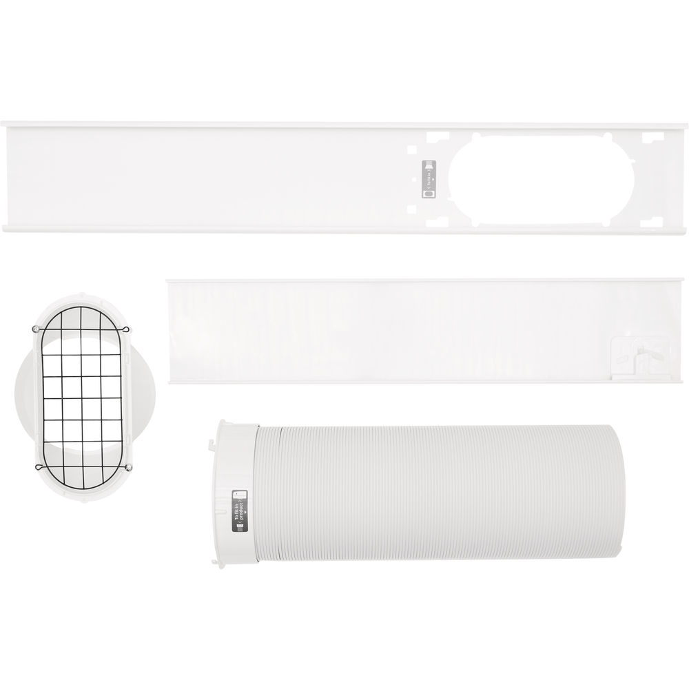 Whirlpool PACB29HP Mobile Split-Klimaanlage, tragbare Klimaanlage 9000 BTU/h, Kühlen/Heizen/Entfeuchten, 64 dB, A+ Energieeffizienz, Schwarz