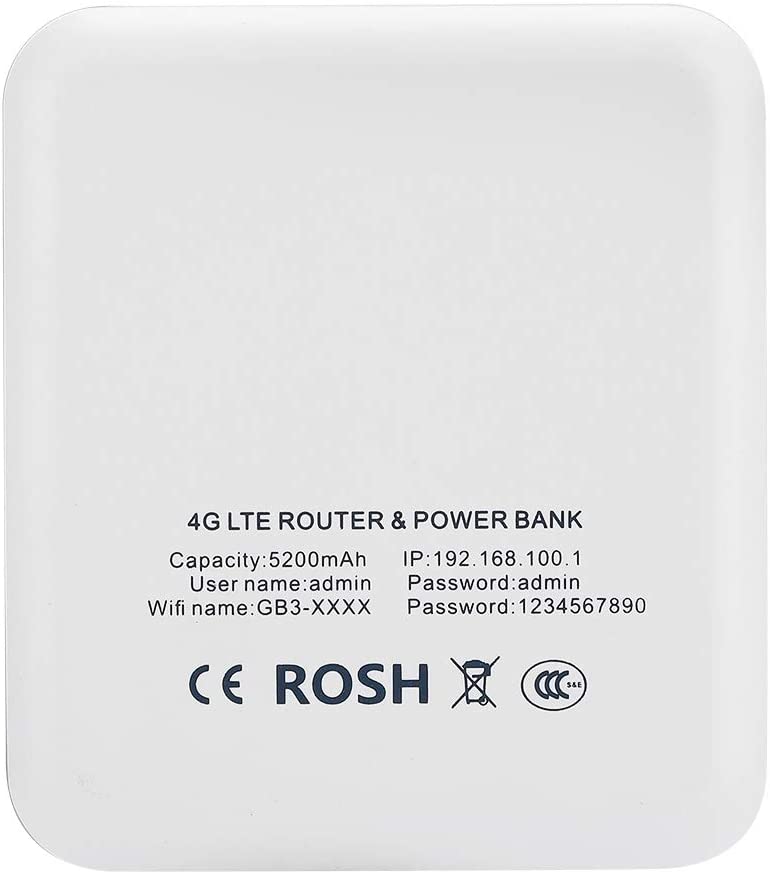 Lazmin Wireless 4G LTE Mobile Router, 150Mbps Hotspot Modem Stick Wireless Network Card Pocket Portable 4G/3G Router