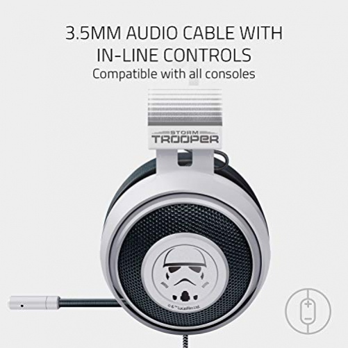 Razer Kraken 2019 Stormtrooper Gaming Headset Virtual 7.1 Surround-Sound 3.5mm Multi-Plattform