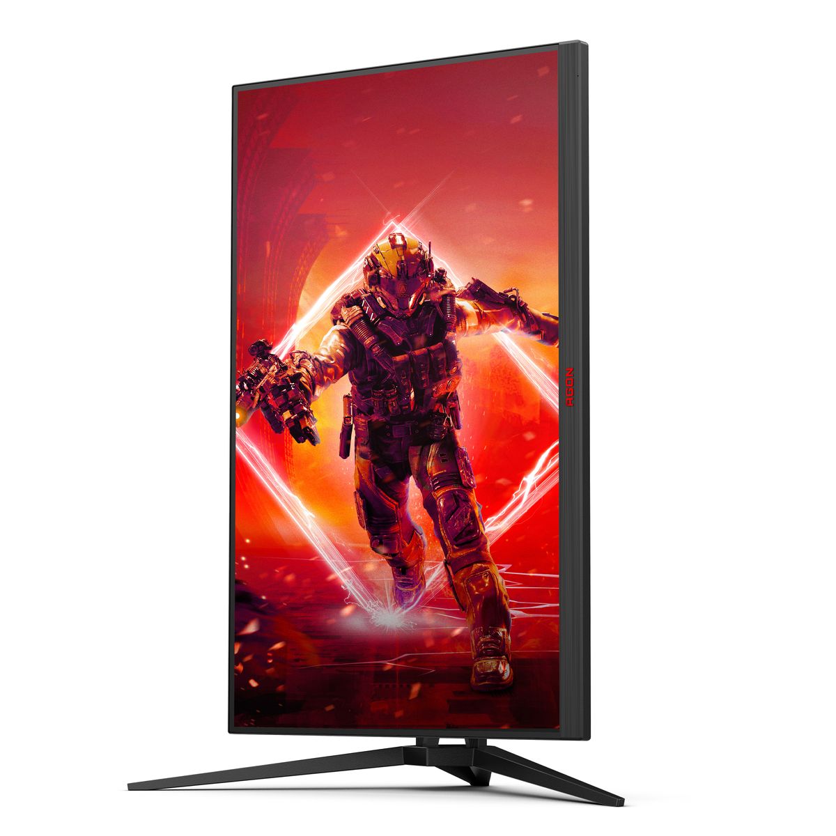 AOC AGON 5 AG275QZN/EU Computerbildschirm 68,6 cm (27") 2560 x 1440 Pixel Quad HD Schwarz, Rot