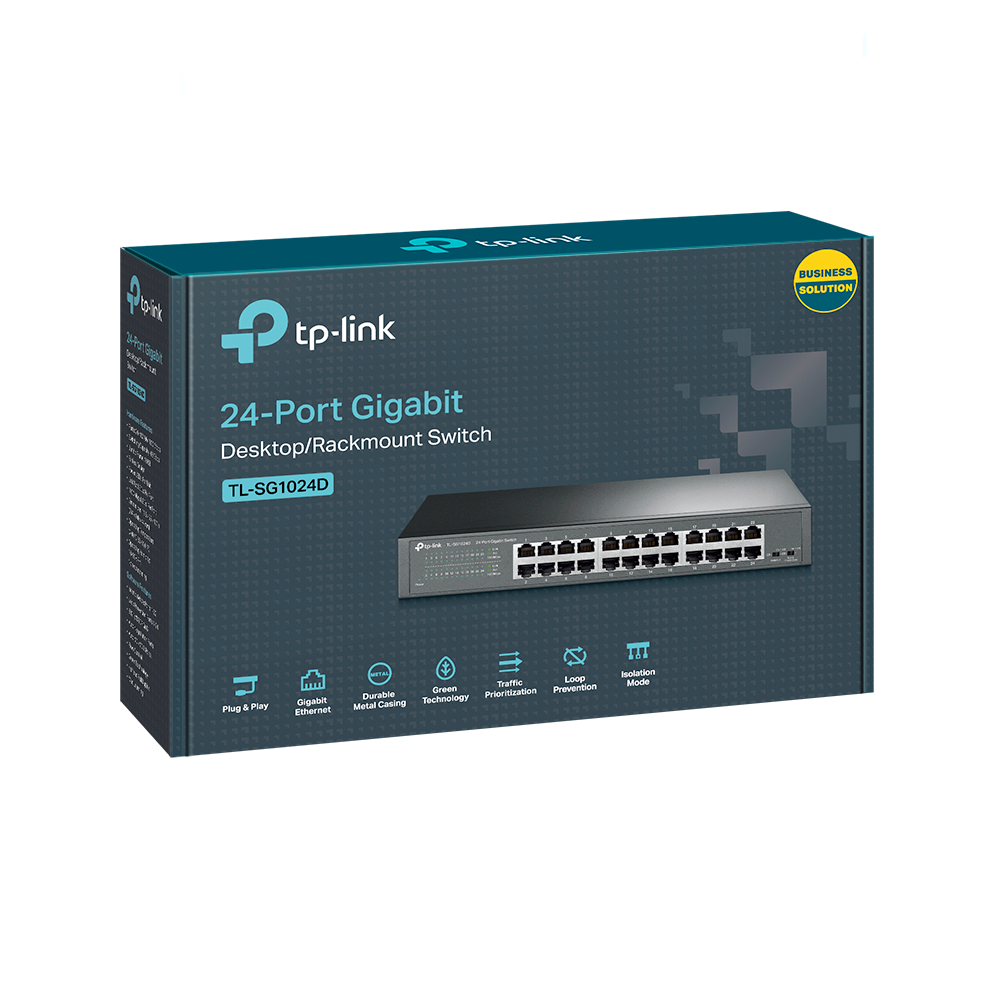 TP-Link 24-Port-Gigabit-Desktop/Rackmount-Switch