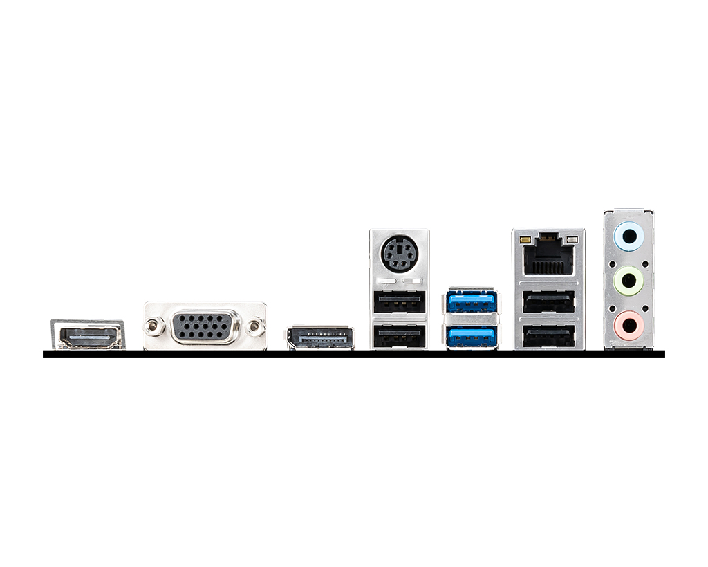MSI H510M PRO Mainboard, Micro-ATX - unterstützt Intel Core Prozessoren der 11. Generation, LGA 1200 - 2 x DIMMs (3200MHz), 1 x PCIe 4.0 x16, 1 x M.2 Gen3, USB 3.2 Gen1, 1G LAN, HDMI 2.0b & DP 1.4