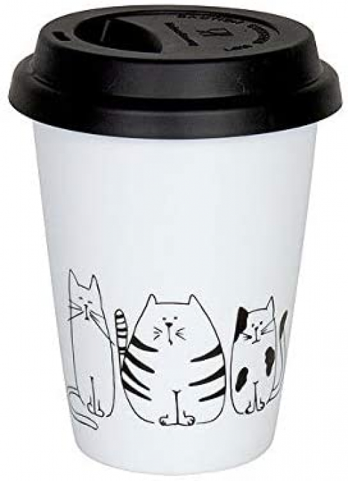 Könitz Coffee-to-Go Mug Funny Cats
