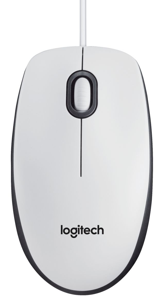 Logitech M100 Maus USB Typ-A Optisch 1000 DPI Beidhändig