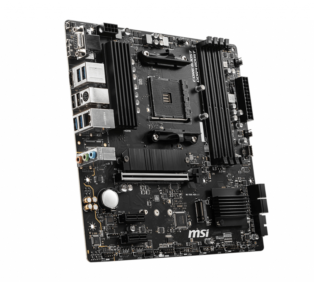 MSI B550M PRO-VDH Motherboard AMD B550 Socket AM4 micro ATX MSI B550M PRO-VDH Motherboard AMD B550 Socket AM4 micro ATX