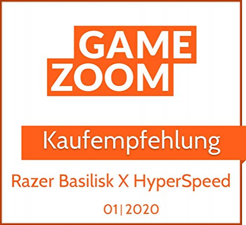 RAZER Basilisk X HyperSpeed Wireless Ergonomische Optische 16.000 DPI Gaming Maus